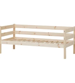 Senge-Hoppekids Juniorseng - ECO Comfort - 166x76x65 cm - Natural Wood