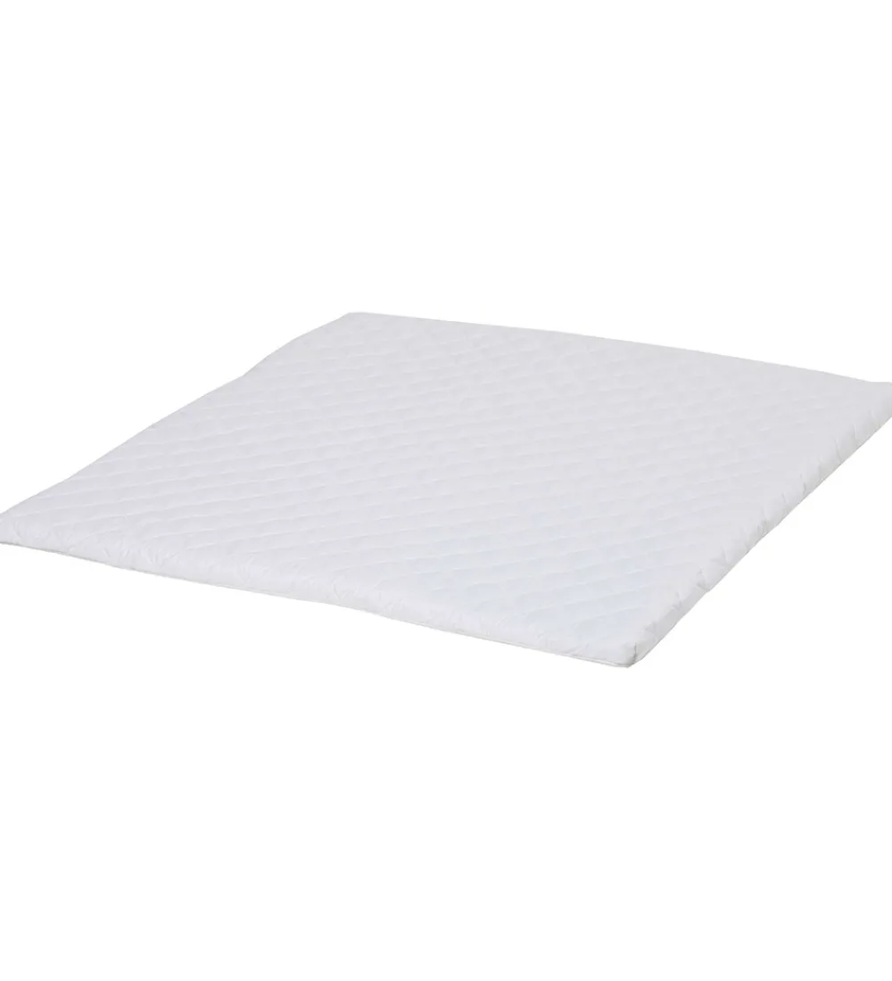 Hoppekids Madrasser*Madras Til kravlegård - Hør - 80x86 cm - Hvid