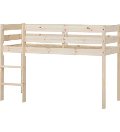 Hoppekids Senge*Seng - Halvhøj - ECO Comfort - 166x76x114 cm - Natural