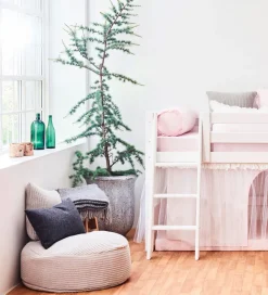 Hoppekids Stole|Sækkestole*Sækkestol - Winter Wonderland - 75x23 cm - Grå