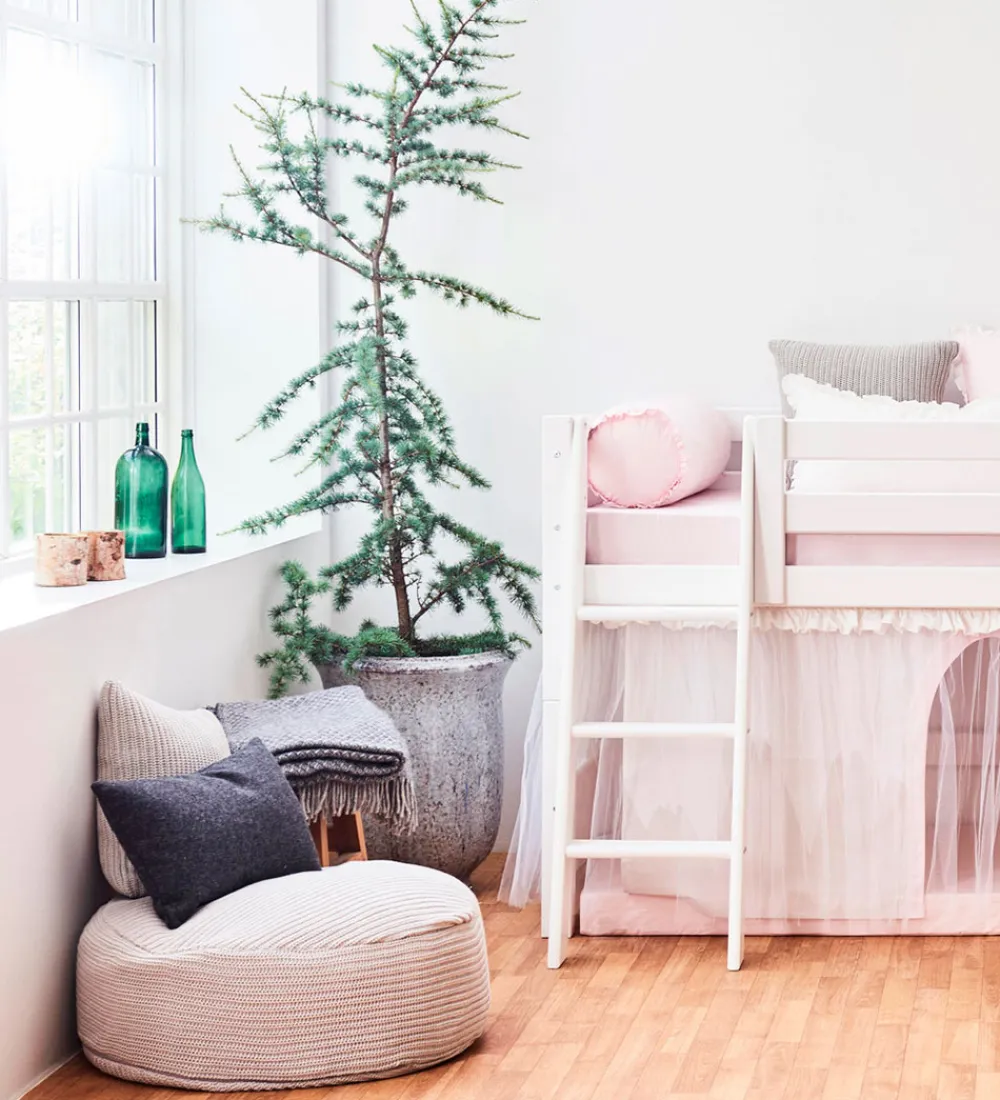 Hoppekids Stole|Sækkestole*Sækkestol - Winter Wonderland - 75x23 cm - Grå