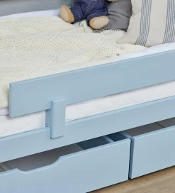 Hoppekids Skuffer*Skuffer m. Hjul - 2 stk. - 70x160 cm - Dream Blue
