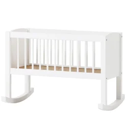 Senge-Hoppekids Vugge - 86x47x62 cm - Hvid