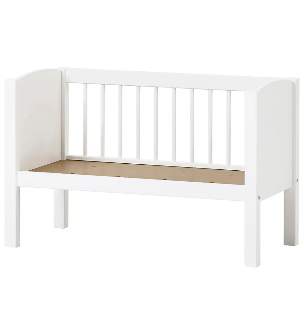 Senge-Hoppekids Vugge - 86x47x62 cm - Hvid