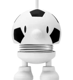 Hoptimist Pyntefigurer*Football Bumble - Small - 7,6 cm - Hvid