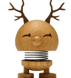 Hoptimist Julepynt*Reindeer Bimble - Small - 9,5 cm - Oak
