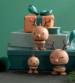 Julepynt-Hoptimist Reindeer Bumble - Small - 9,5 cm - Oak
