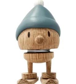 Hoptimist Pyntefigurer|Dekoration*Skiing Bumble - Small - Sky
