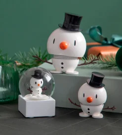 Julepynt-Hoptimist Snowman - Medium - 10,8 cm - Hvid