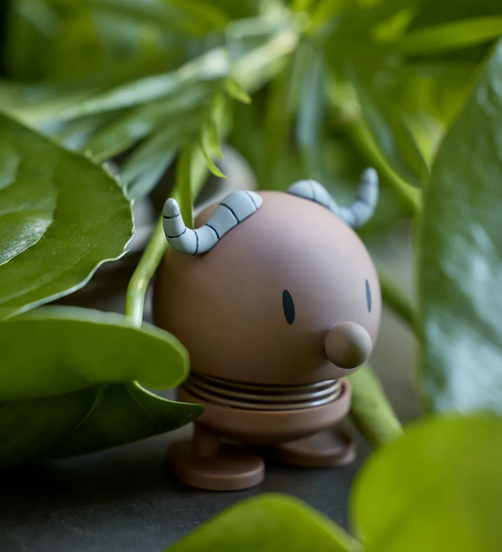 Pyntefigurer|Dekoration-Hoptimist Soft Buffalo - 7,6 cm - Brun