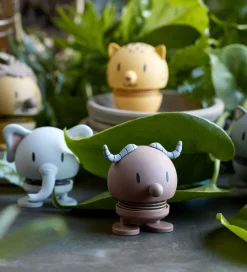 Pyntefigurer|Dekoration-Hoptimist Soft Buffalo - 7,6 cm - Brun