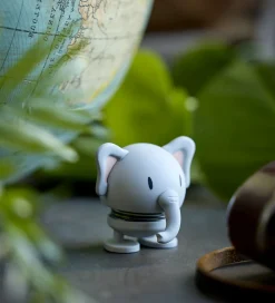Pyntefigurer|Dekoration-Hoptimist Soft Elephant - 7,6 cm - Grå