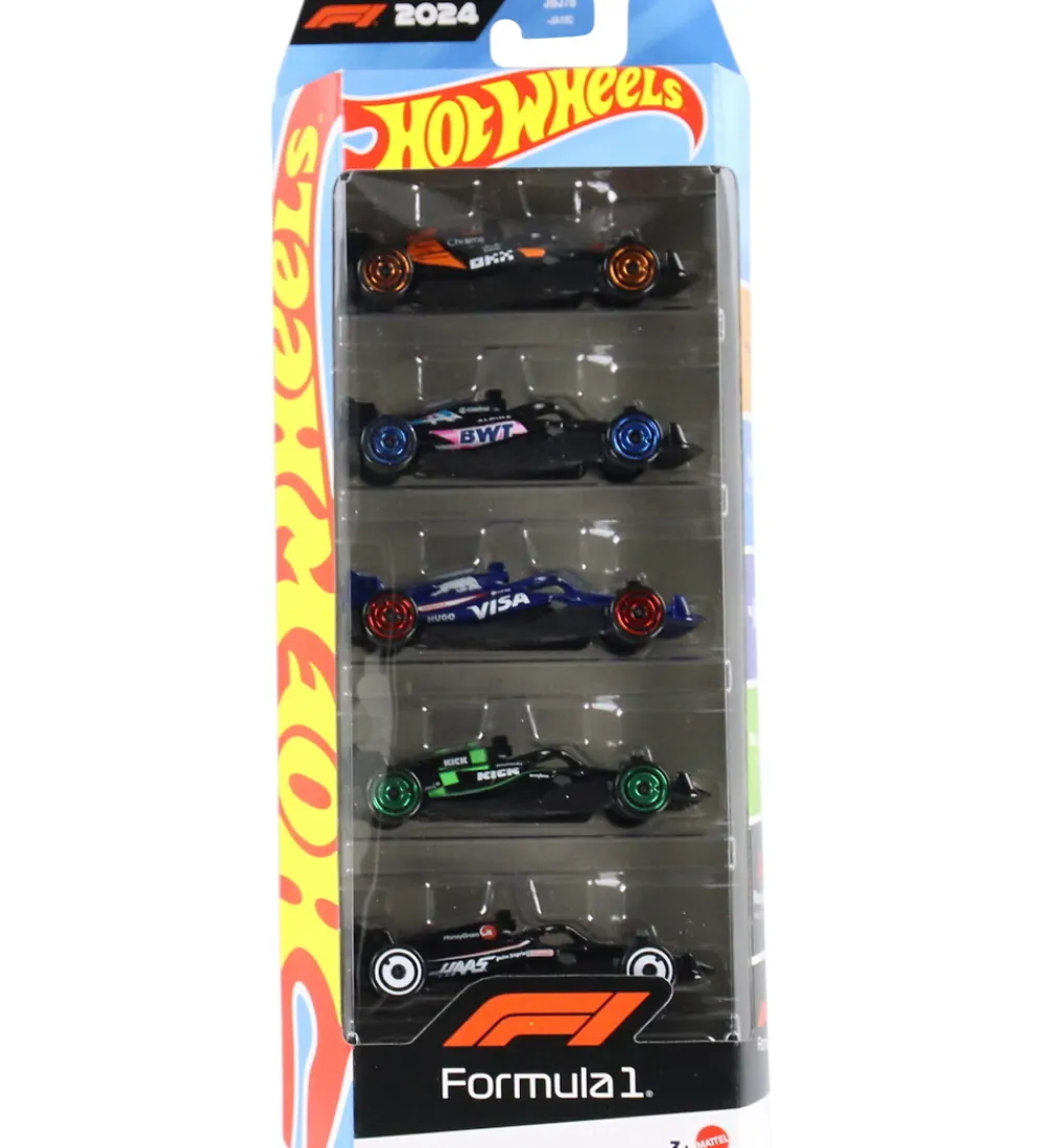 Hot Wheels Biler, Tog Og Køretøjer*Biler - 5-pak - Formula 1
