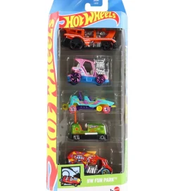 Hot Wheels Biler, Tog Og Køretøjer*Biler - 5-pak - HW Fun Park