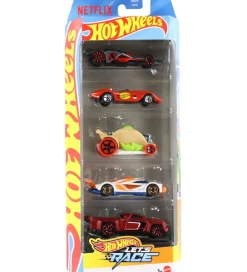 Biler, Tog Og Køretøjer-Hot Wheels Biler - 5-pak - Let's Race