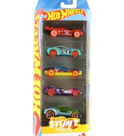 Hot Wheels Biler, Tog Og Køretøjer*Biler - 5-pak - Stunt Tracks