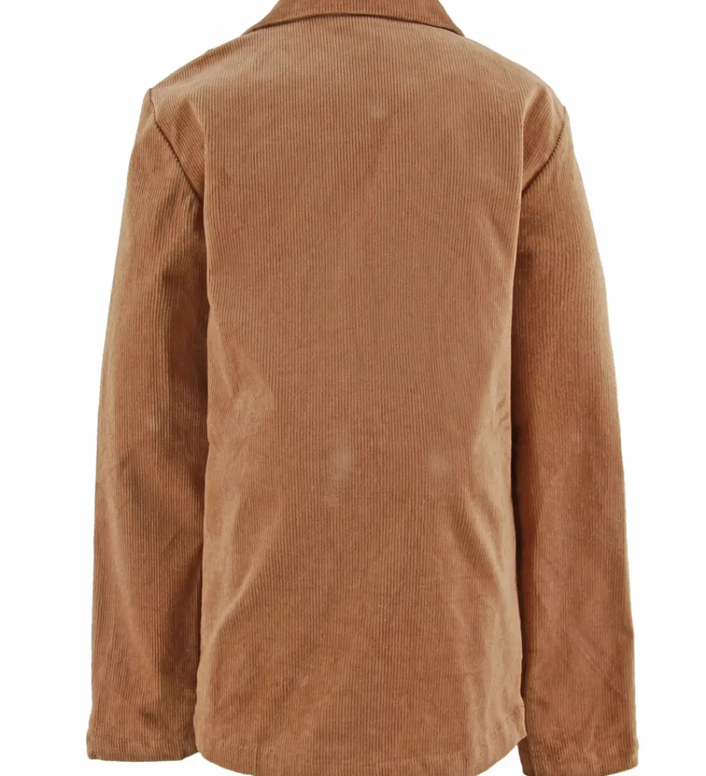 Hound Jakkesæt Og Blazers*Blazer - Fløjl - Light Brown