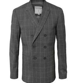 Hound Jakkesæt Og Blazers*Blazer - Gråmeleret m. Tern