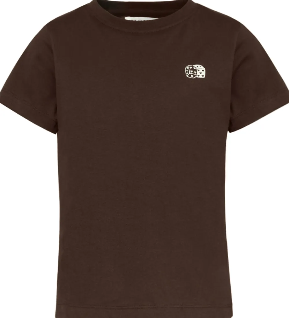 T-Shirts-Hound T-shirt - HdAsta - Dark Brown