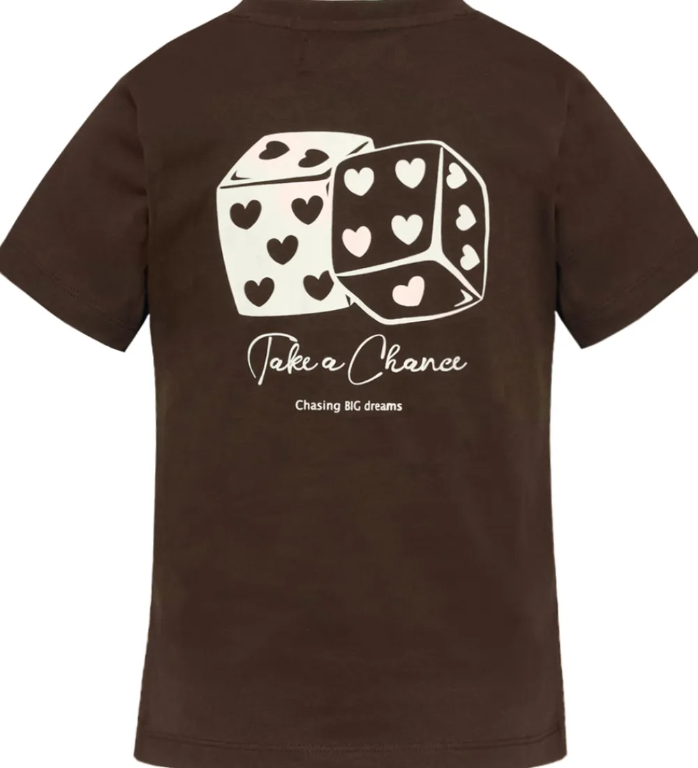 T-Shirts-Hound T-shirt - HdAsta - Dark Brown