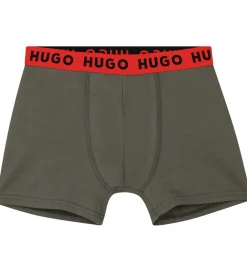 HUGO Undertøj*Boxershorts - 2-pak - Sort/Armygrøn
