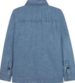 Skjorter-HUGO Skjorte - Denim - Stone Wash