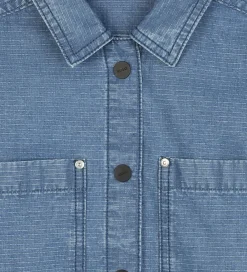 Skjorter-HUGO Skjorte - Denim - Stone Wash