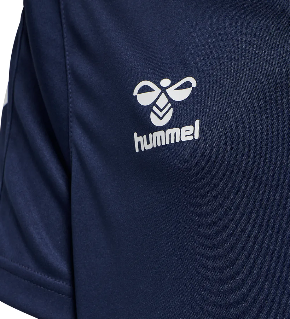 Hummel Teamsport T-Shirts Og Toppe*Hummel T-shirt - HmlCore XK Poly Jersey - Marine