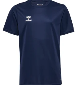 Hummel Teamsport T-Shirts Og Toppe*Hummel T-shirt - HmlEssential Jersey - Marine