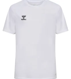 Hummel Teamsport T-Shirts Og Toppe*Hummel T-shirt - HmlEssential Jersey - Hvid