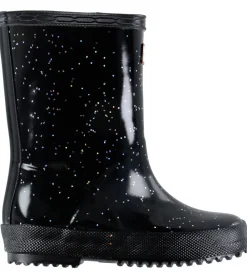 Hunter Gummistøvler*Gummistøvler - Kids First Giant Glitter - Sort