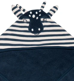 Babyhåndklæde- Og Poncho|Håndklæder-Hust and Claire Babyhåndklæde - 85x85 cm - Filani - Blue Moon