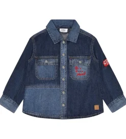 Skjorter-Hust and Claire Denimskjorte - Ravn - Dark blue denim