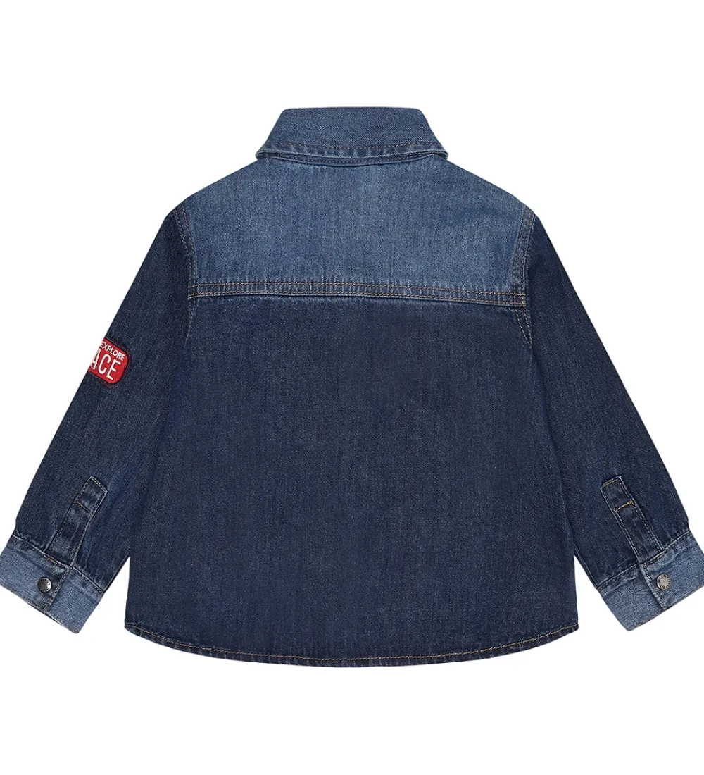 Skjorter-Hust and Claire Denimskjorte - Ravn - Dark blue denim