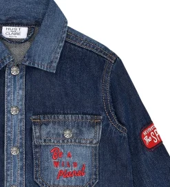 Skjorter-Hust and Claire Denimskjorte - Ravn - Dark blue denim