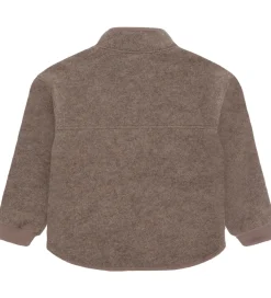 Hust and Claire Fleece*Fleecejakke - Emi - Uld - Deer Melange