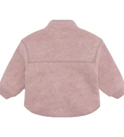 Hust and Claire Fleece*Fleecejakke - Emi - Uld - Heather