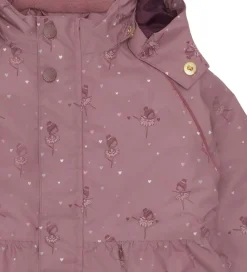 Hust and Claire Flyverdragter*Flyverdragt - HCOtine - Pale Mauve m. Hjerter/Ba