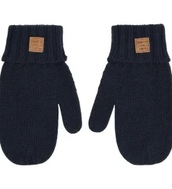 Handsker Og Luffer-Hust and Claire Luffer - Uld - Strik - HCFlorine - More Navy