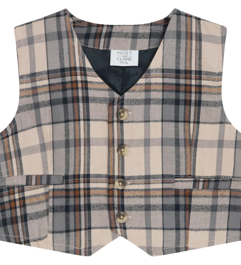 Hust and Claire Veste*Vest - Eich - Doeskin