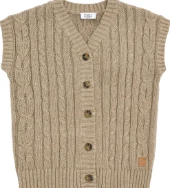 Hust and Claire Veste*Vest - HCPrinco - Strik - Biscuit