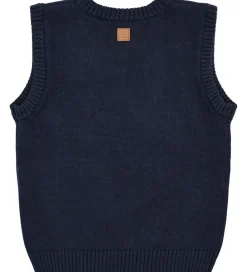 Veste-Hust and Claire Vest - Strik - HCPrinco Reindeer - More Navy