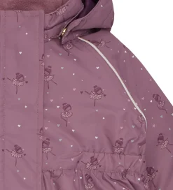 Vinterjakker-Hust and Claire Vinterjakke - HCObia - Pale Mauve m. Hjerter/Bal