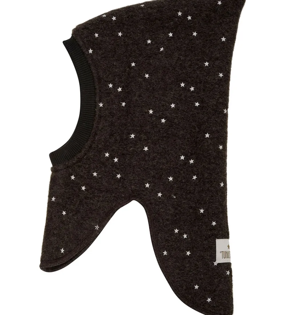 Elefanthuer-Huttelihut Elefanthue - Uld - 2-lags - Dark Brown Melange