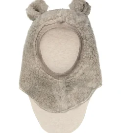 Elefanthuer-Huttelihut Elefanthue - Uld - Teddy - 2-lags - Camel Melange