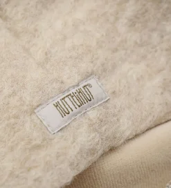 Huer Og Hatte|Babyhjelme-Huttelihut Hue - Uld - Sand Melange m. Kvast