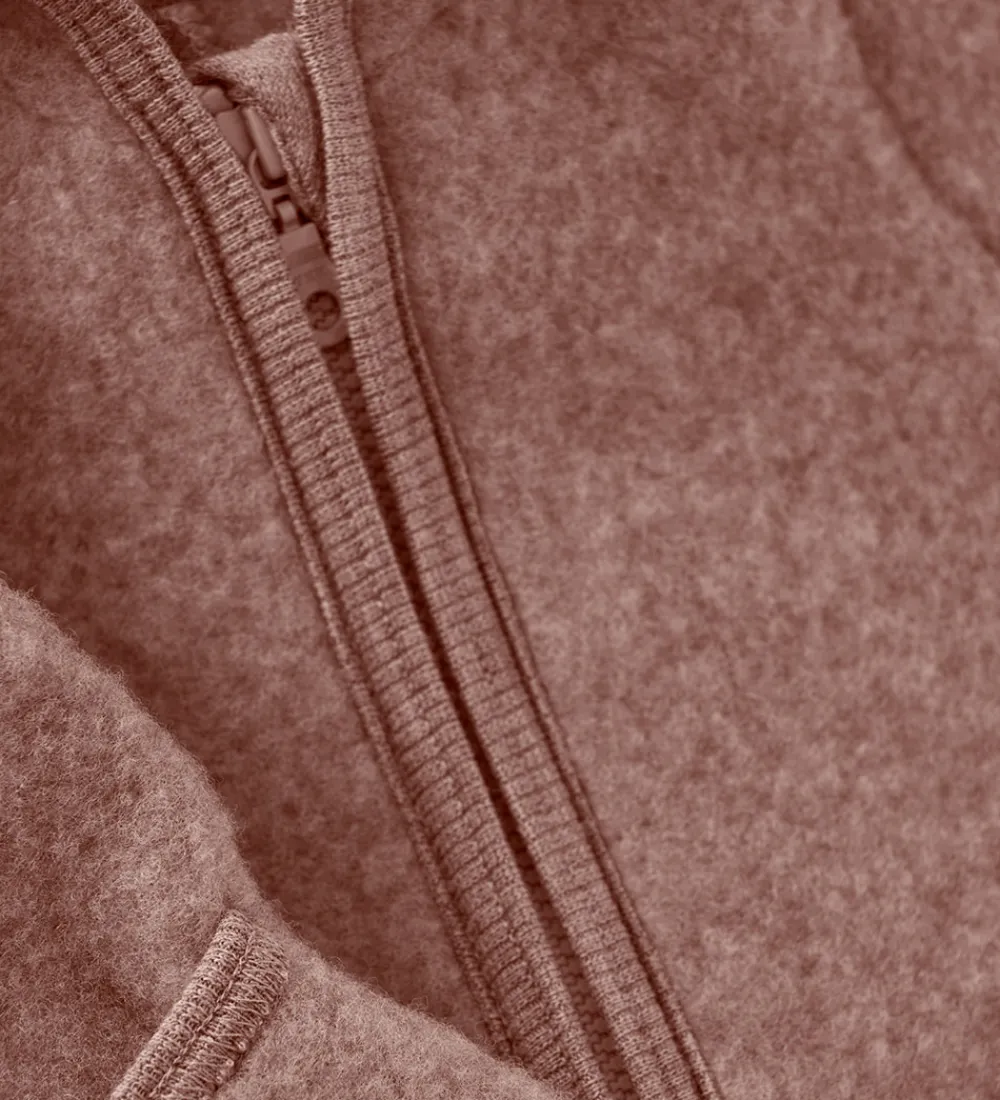 Køredragter-Huttelihut Køredragt - Uldfleece - Burlwood m. Ører