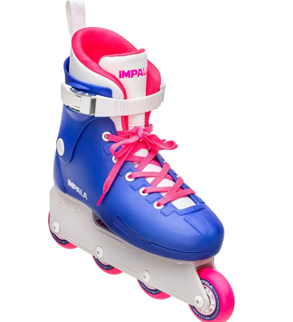 Impala Rulleskøjter|Rulleskøjter*Rulleskøjter - Lightspeed Inline - Blå/Pink - Inliner