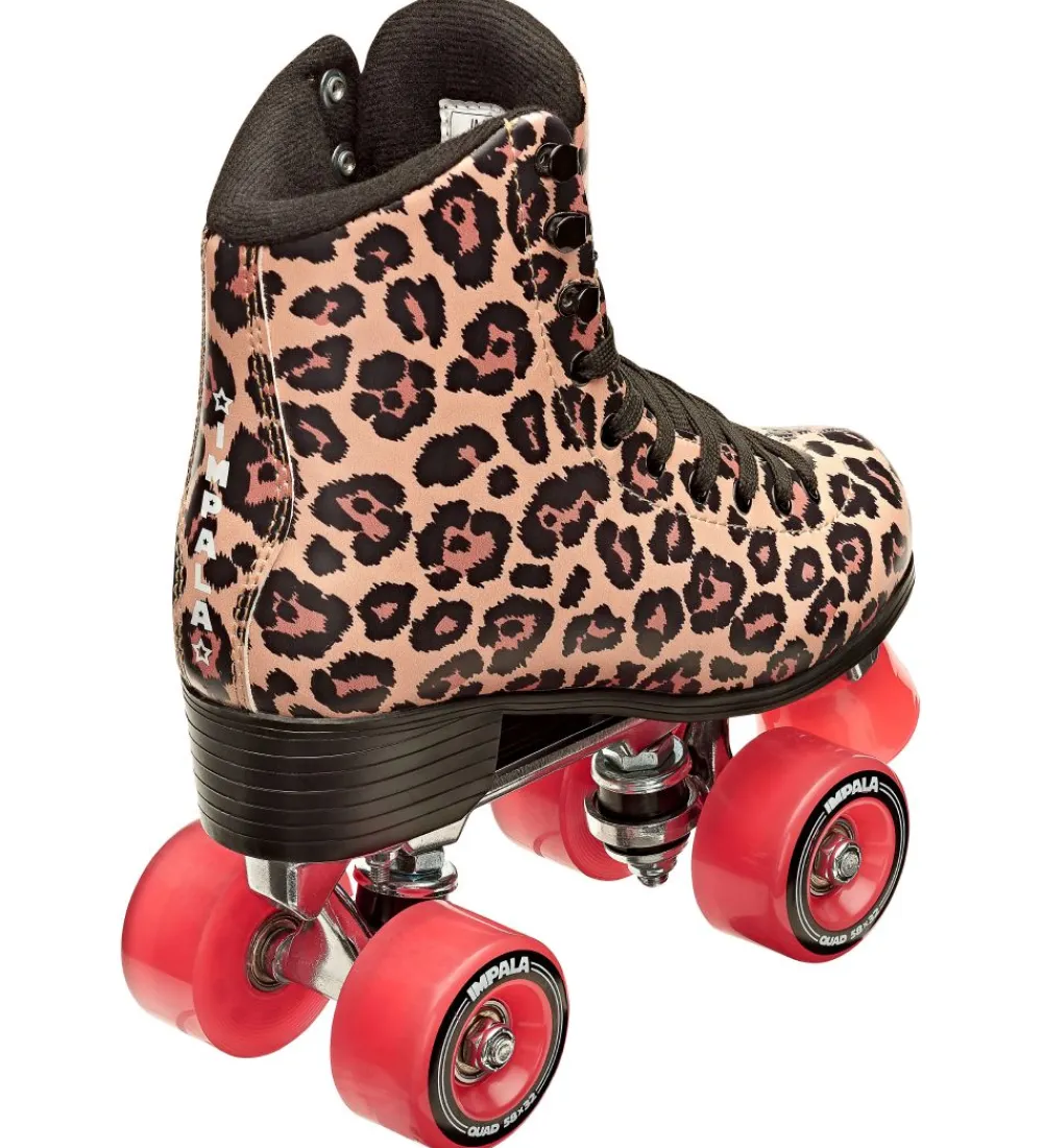 Rulleskøjter|Rulleskøjter-Impala Rulleskøjter - Quad Skate - Brun Leopard