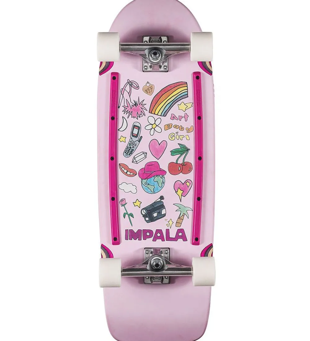 Skateboards-Impala Skateboard - Latis Cruiserboard - 31,5'' - Art Baby Girl